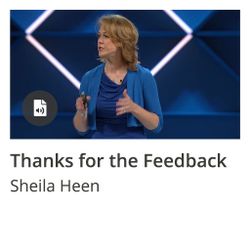 Thanks for the Feedback