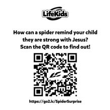 Spider Surprise Sticker - Back