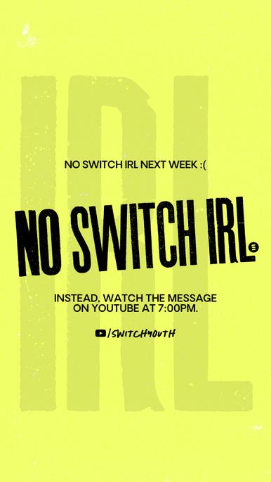 No Switch IRL Social Story - 2
