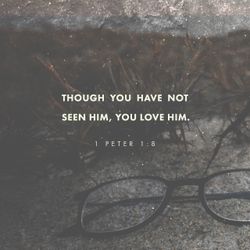 1 Peter 1:8