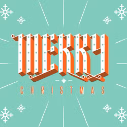 A Vintage Christmas Social Media Graphics
