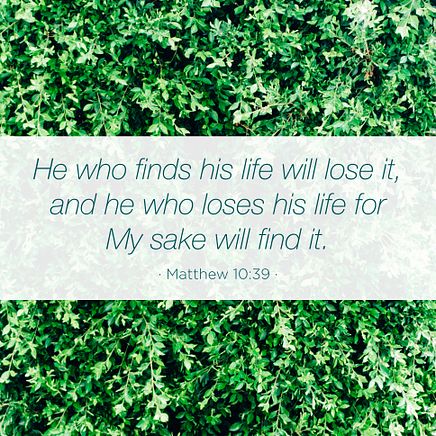 Matthew 10:39