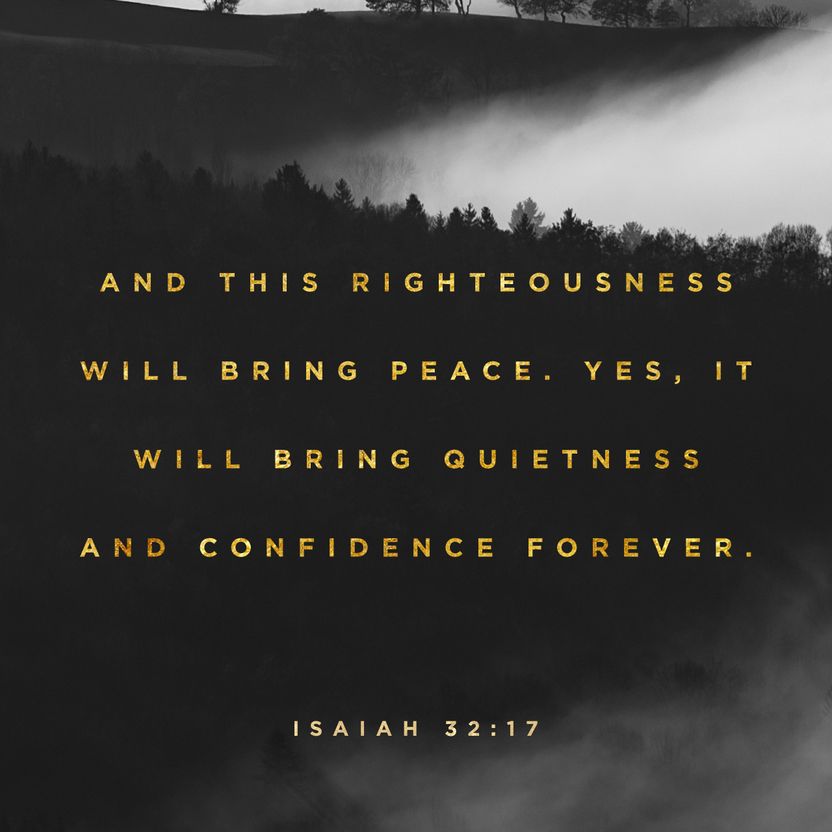 Isaiah 32:17