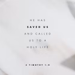 2 Timothy 1:9