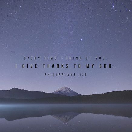 Philippians 1:3