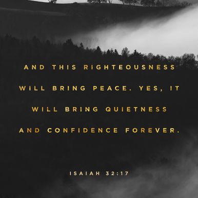 Isaiah 32:17