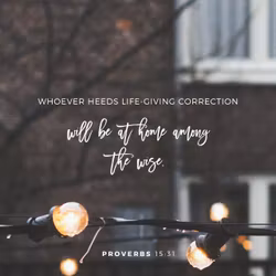 Proverbs 15:31