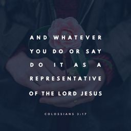 Colossians 3:17