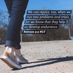 Romans 5:3 NLT