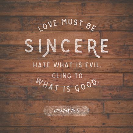 Romans 12:9