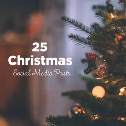25 Christmas Social Media Posts