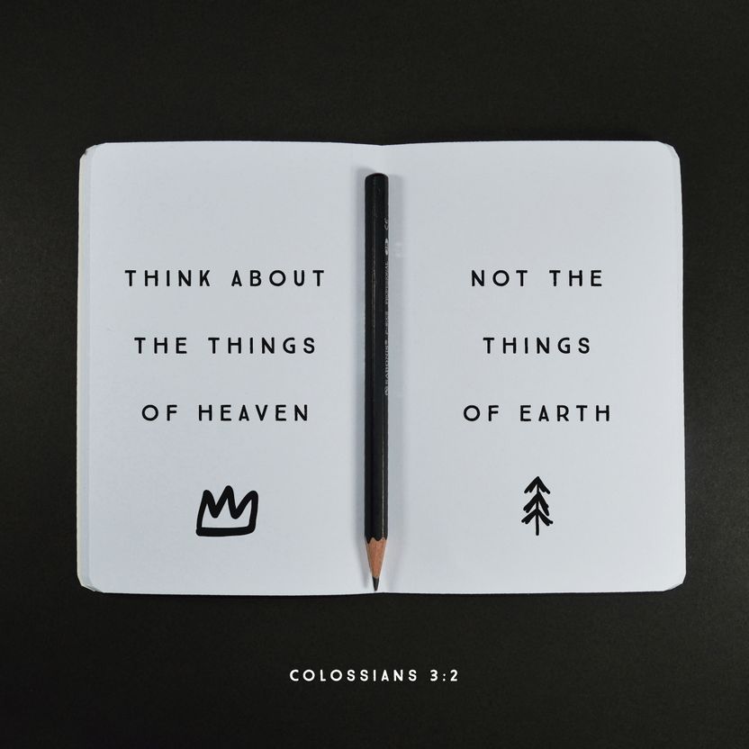 Colossians 3:2