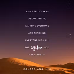 Colossians 1:28