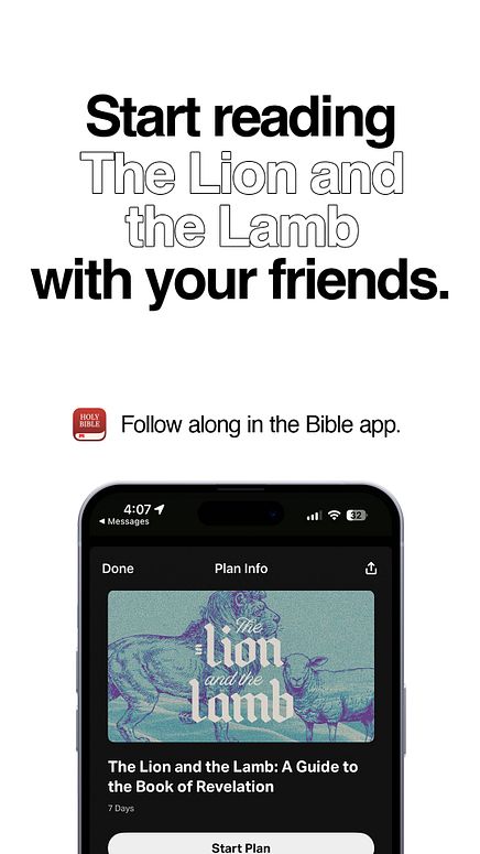 Bible Plan Story