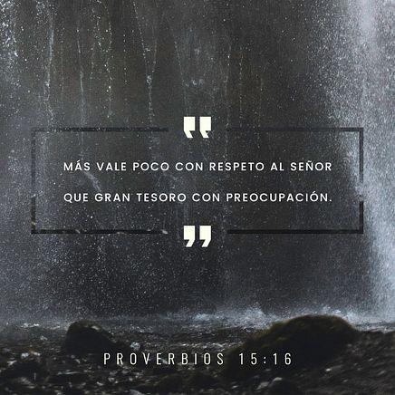 Proverbs 15:16