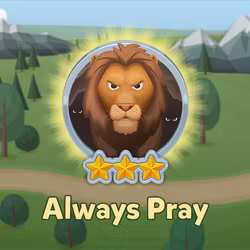 A Roaring Rescue: Always Pray