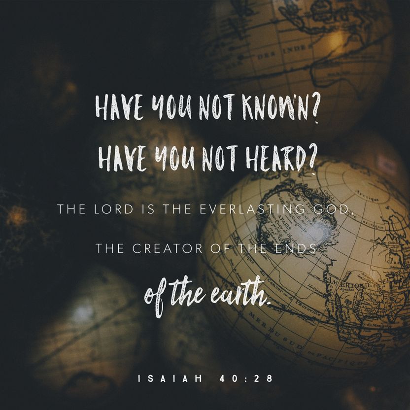 Isaiah 40:28