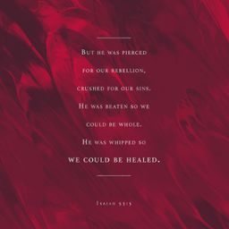 Isaiah 53:5