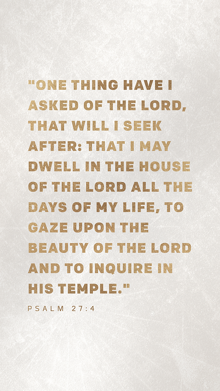 Verse Ps 27:4