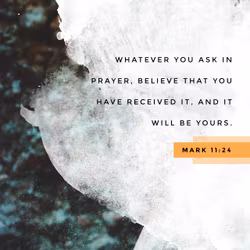 Mark 11:24