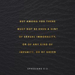 Ephesians 5:3