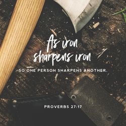 Proverbs 27:17