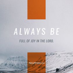 Philippians 4:4