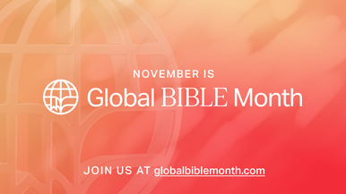 ProPresenter - November Is Global Bible Month