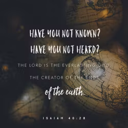 Isaiah 40:28