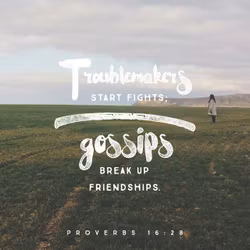 Proverbs 16:28