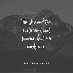 Matthew 24:35