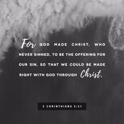 2 Corinthians 5:21