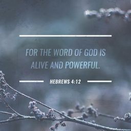 Hebrews 4:12