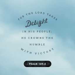 Psalm 149:4