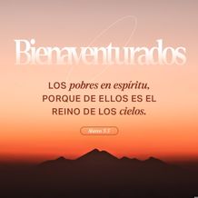 02 de junio - Mateo 5:3