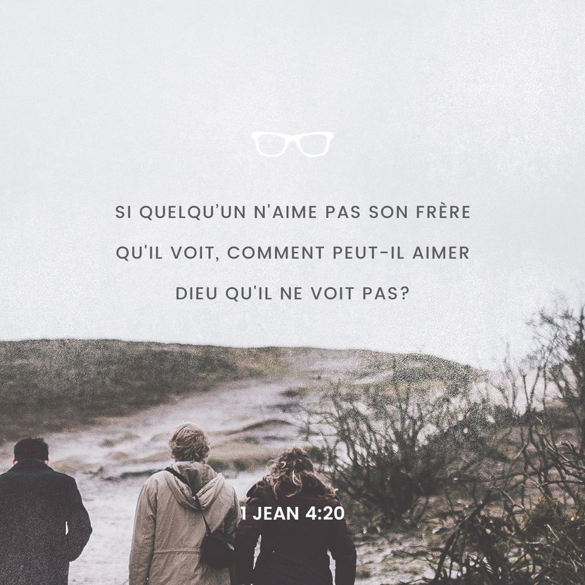1 John 4:20