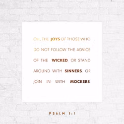 Psalm 1:1
