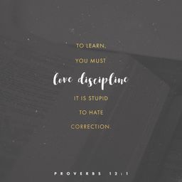 Proverbs 12:1