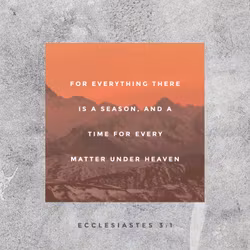 Ecclesiastes 3:1