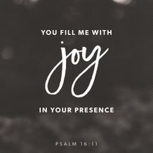 Psalm 16:11