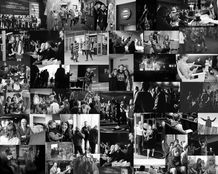 Easter Photo Grid - BW