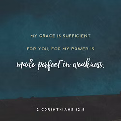 2 Corinthians 12:9