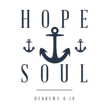 "Hope Anchor Soul" Shirt Art