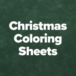 Christmas Coloring Sheets