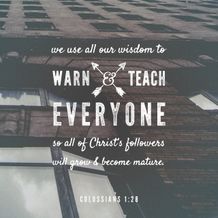 Colossians 1:28