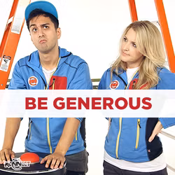 Be Generous