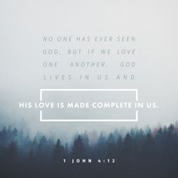 1 John 4:12