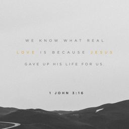 1 John 3:16
