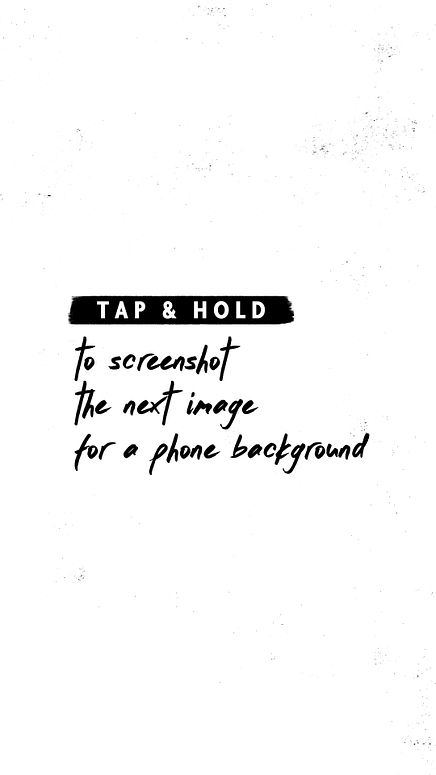 Tap and Hold