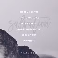 Psalm 95:1